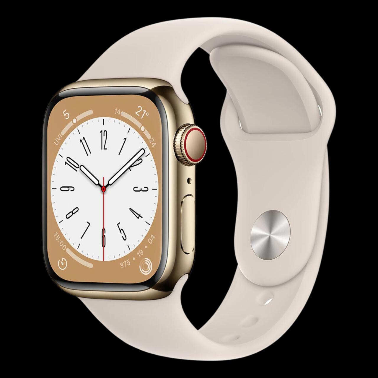 Buy Apple Watch Series 8 GPS + Cellular case Starlight,45 mm Apple watch 8 gps cellular